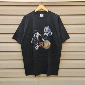 Vintage 1995 Stevie Ray Vaughan Guitarist Singer Songwriter Arist Tee Mens Black